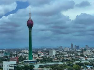 lotus tower in colombo
